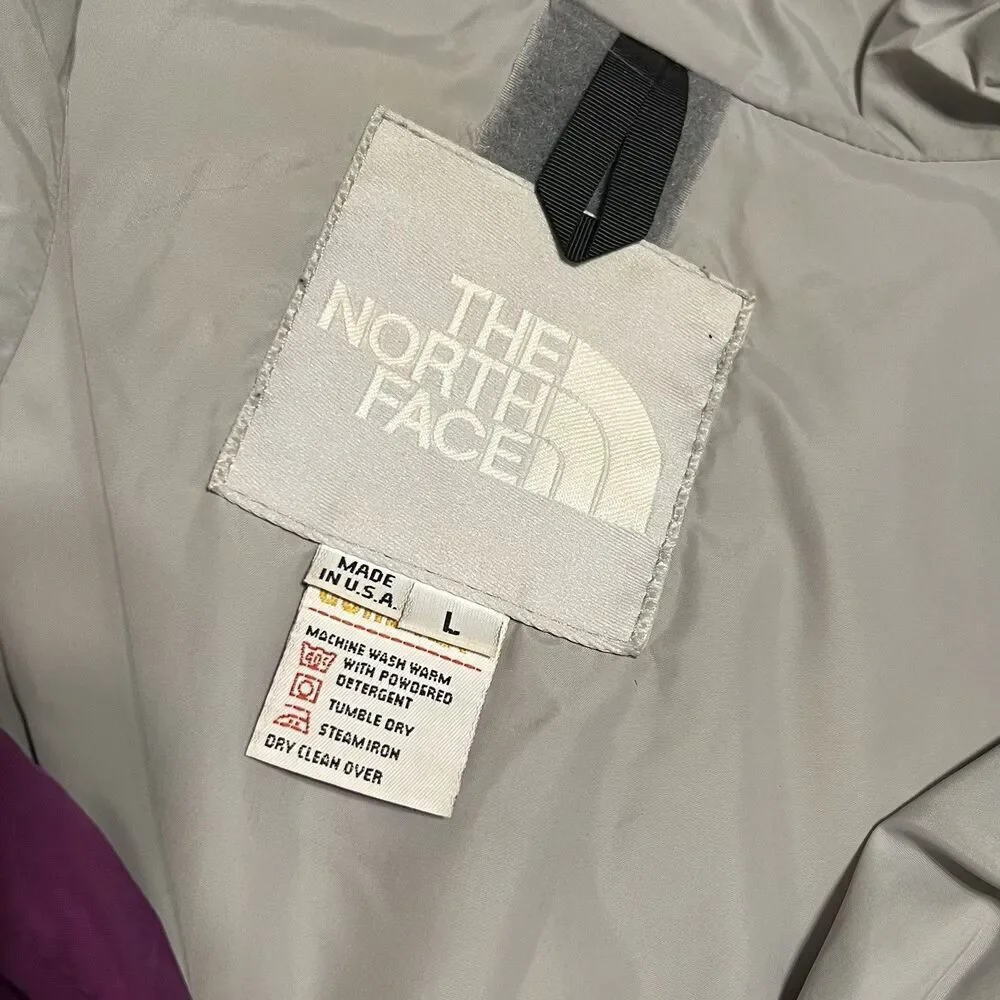 Vintage The North Face Mountain Light Gore-Tex Jacket Purple Teal Made in USA L